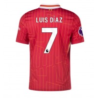 Camisa de time de futebol Liverpool Luis Diaz #7 Replicas 1º Equipamento 2024-25 Manga Curta